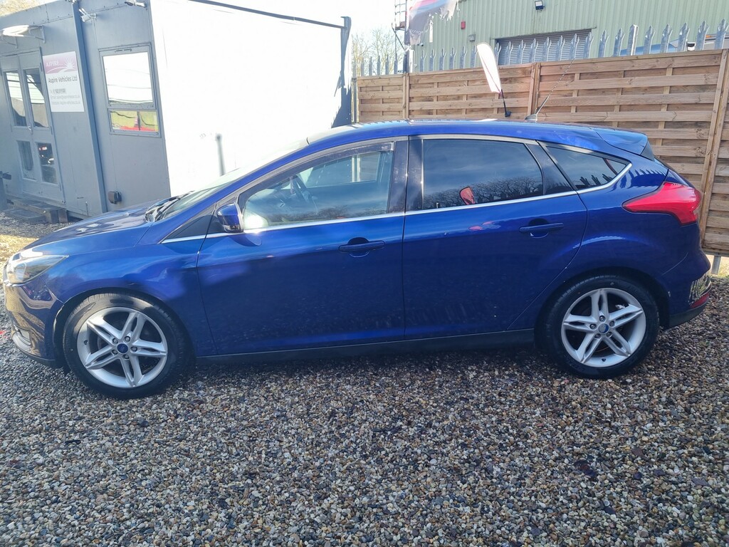 Ford Focus Hatchback 1.5 Tdci Zetec 2015 WO15HPX Blue #4