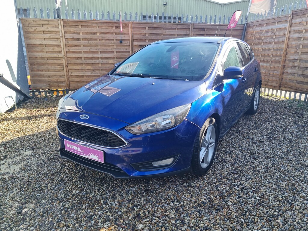 Ford Focus Hatchback 1.5 Tdci Zetec 2015 WO15HPX Blue #3