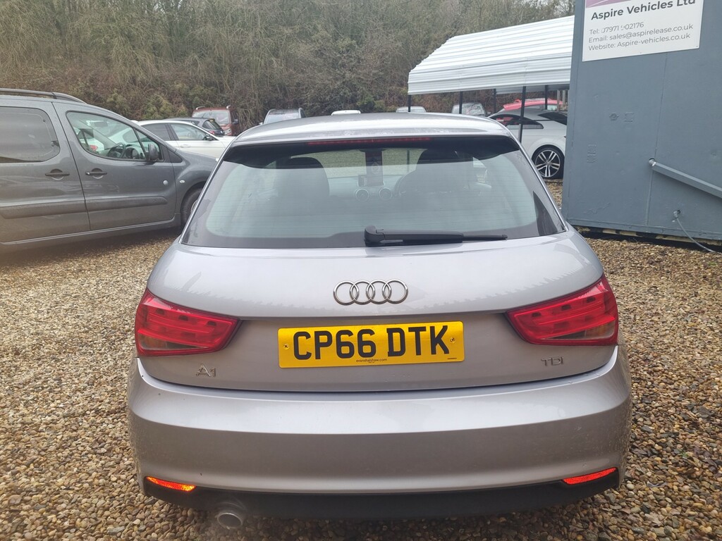 Audi A1 Hatchback 1.6 Tdi Sport 2016 CP66DTK Silver #5