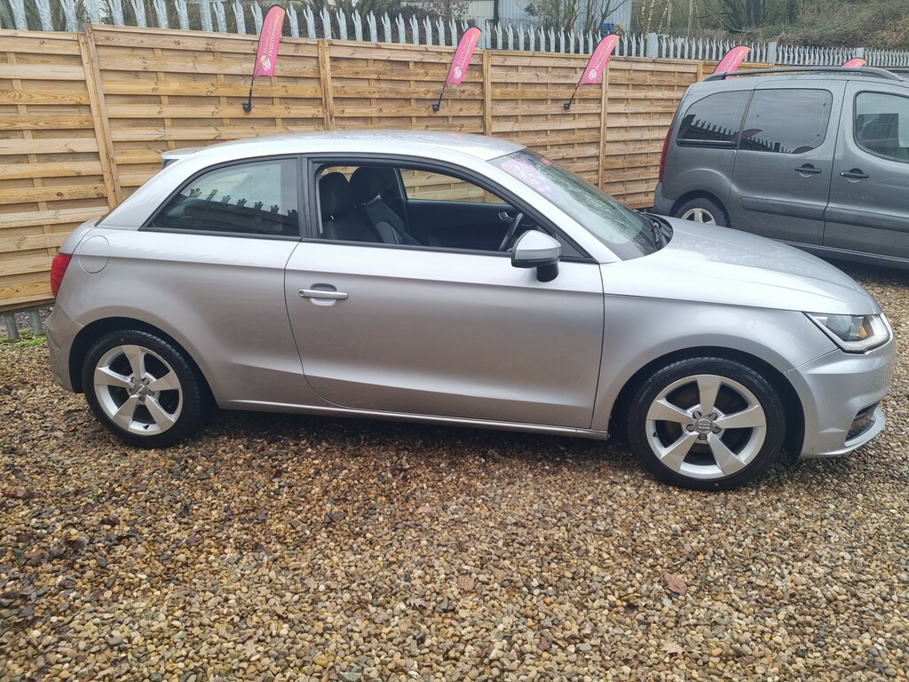 Audi A1 Hatchback 1.6 Tdi Sport 2016 CP66DTK Silver #4