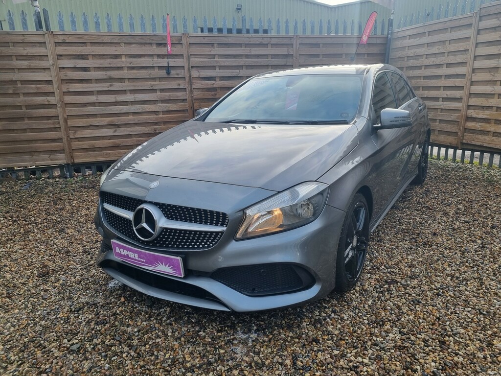 Mercedes-Benz A Class Hatchback 2.1 A200d Amg Line 2017 SR17KKJ Grey #2