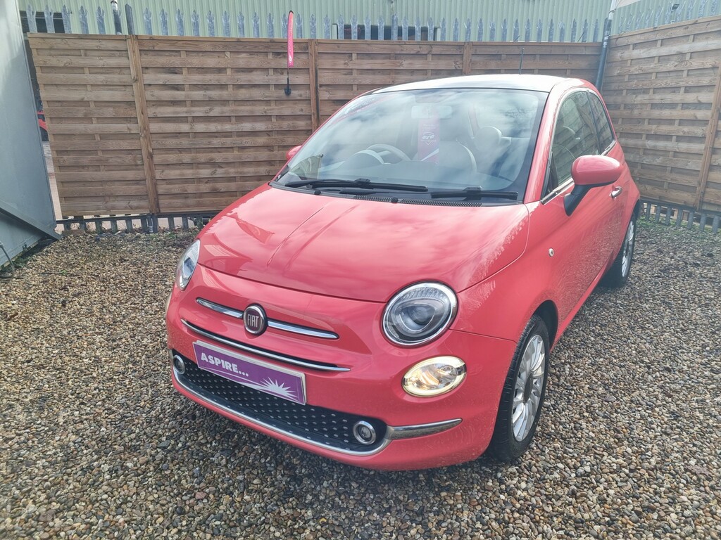 Fiat 500 Hatchback 1.2 500 My17 1.2 69Hp Lounge 2016 Red