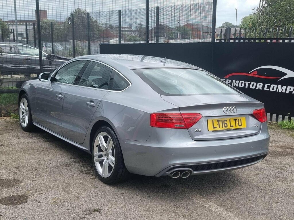 Audi A5 2.0 Tdi S Line Sportback Euro 6 Ss 201616 LT16LTU Grey #6