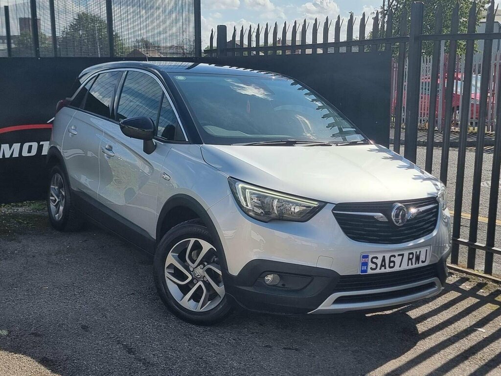 Vauxhall Crossland X 1.2 Turbo Tech Line Nav Euro 6 Ss 201767 Silver