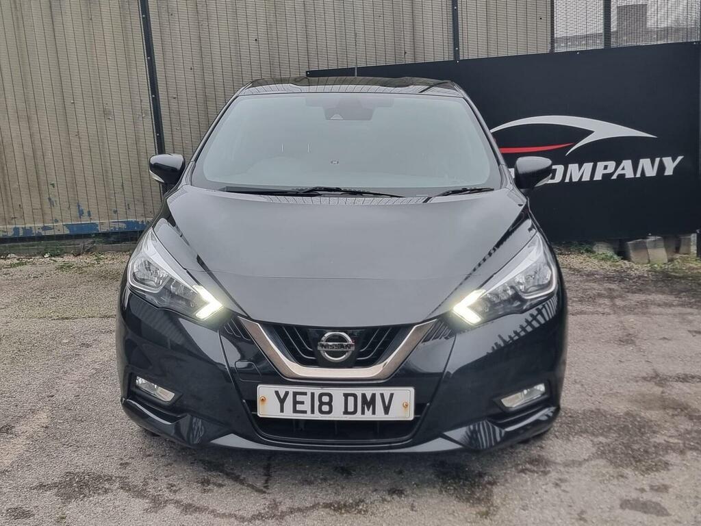 Nissan Micra 1.5 Dci Acenta Euro 6 Ss 201818 YE18DMV Black #2