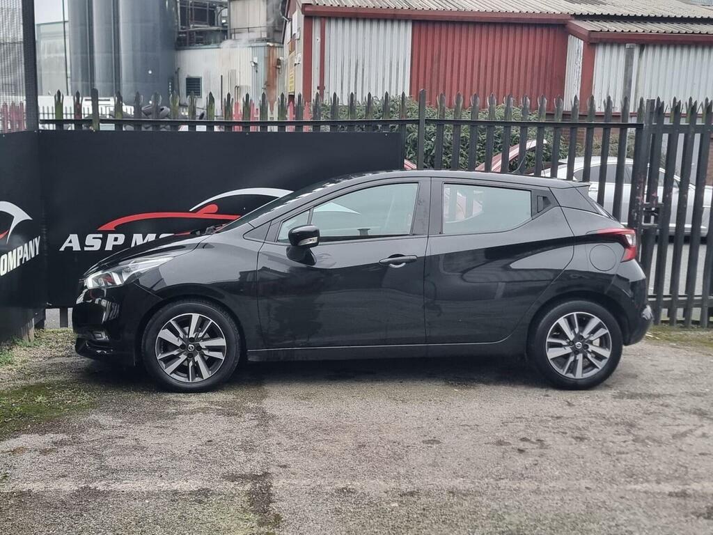 Nissan Micra 1.5 Dci Acenta Euro 6 Ss 201818 YE18DMV Black #4