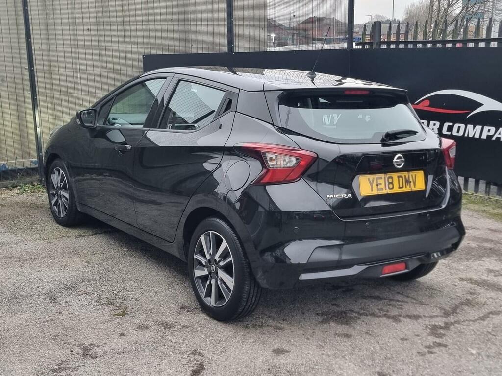 Nissan Micra 1.5 Dci Acenta Euro 6 Ss 201818 YE18DMV Black #6