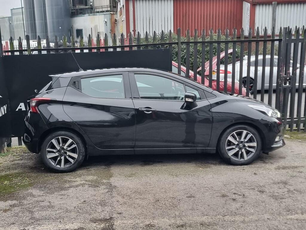 Nissan Micra 1.5 Dci Acenta Euro 6 Ss 201818 YE18DMV Black #5