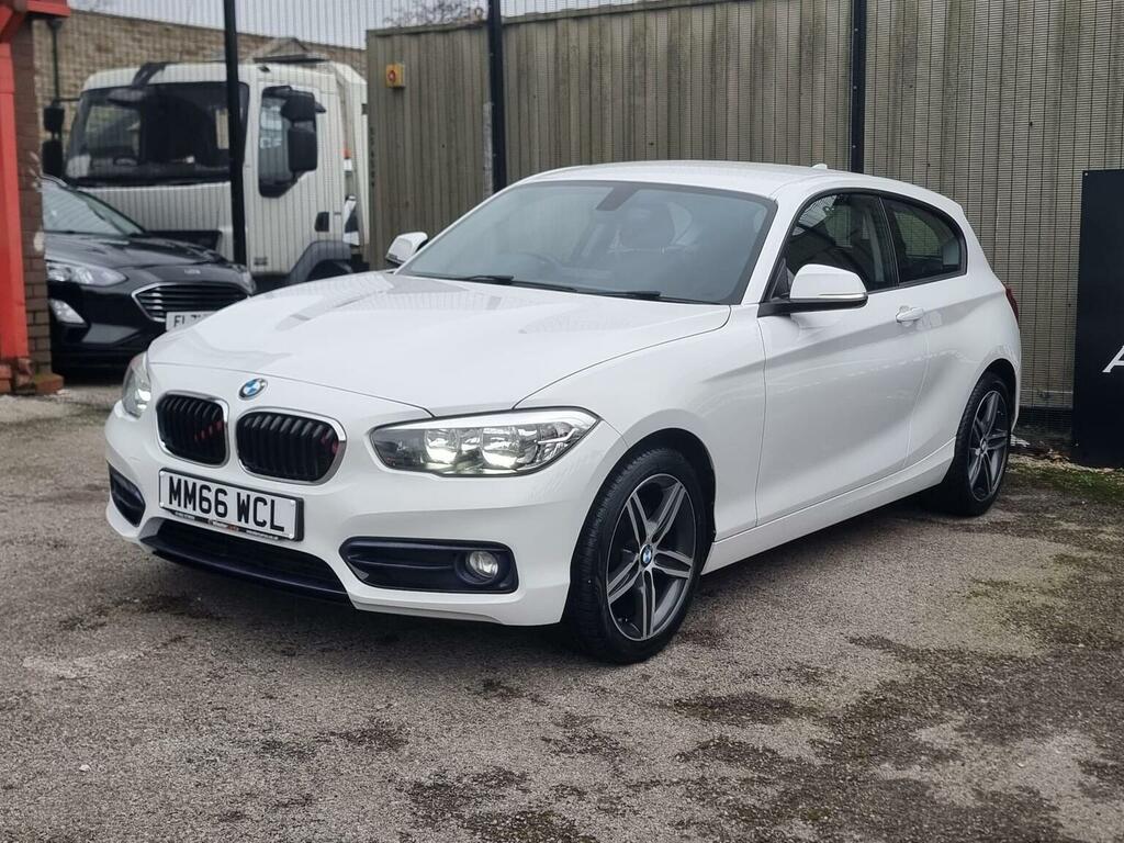 BMW 1 Series 1.5 118I Sport Euro 6 Ss 201666 MM66WCL White #3