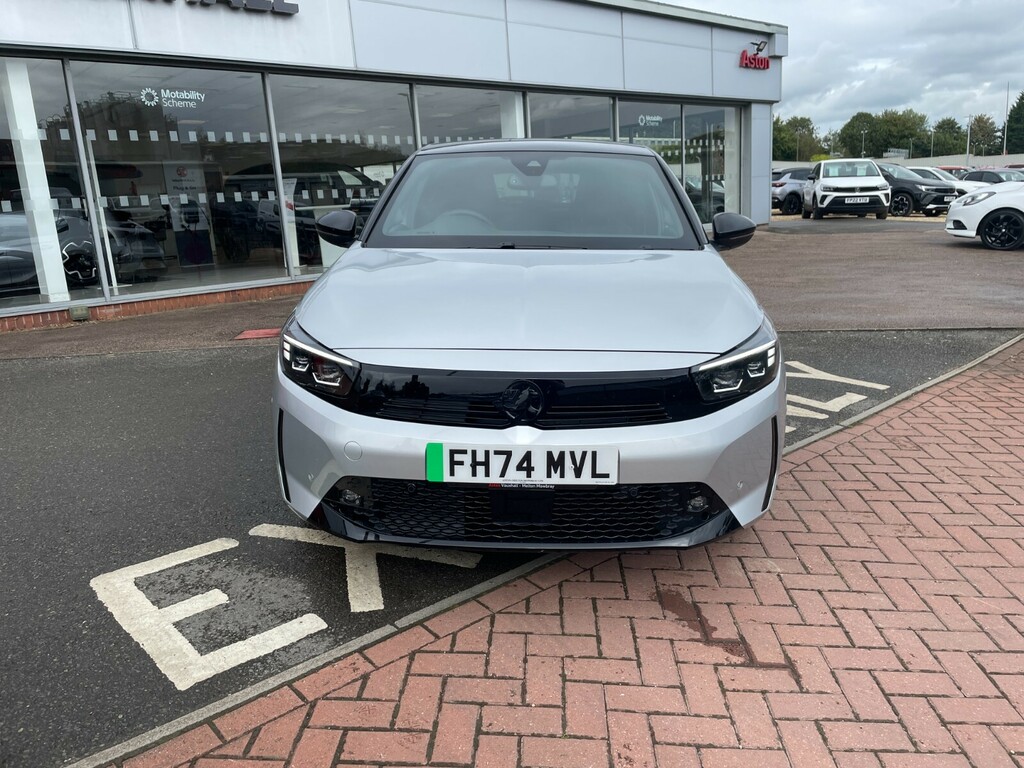 Vauxhall Corsa-e Ultimate 156Ps 51Kwh Long Range FH74MVL Silver #2