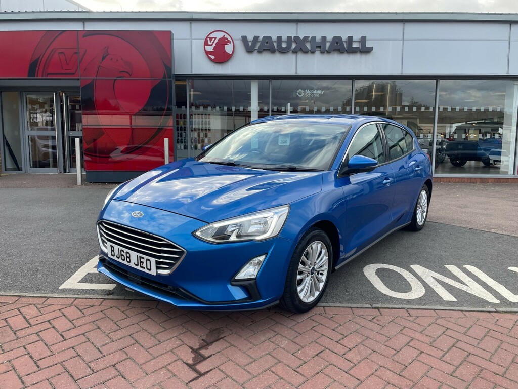 Ford Focus Titanium 1.0T 125Ps Ecoboost Blue