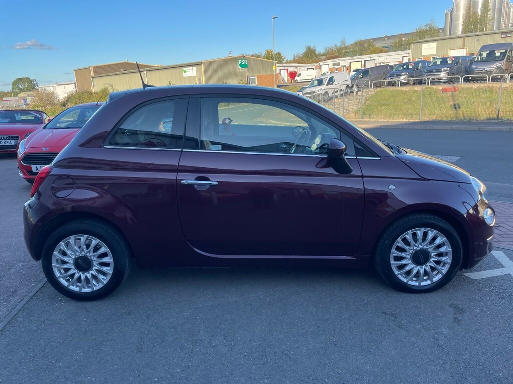 Fiat 500 Lounge 1.2 69Bhp GF67GYO Red #4