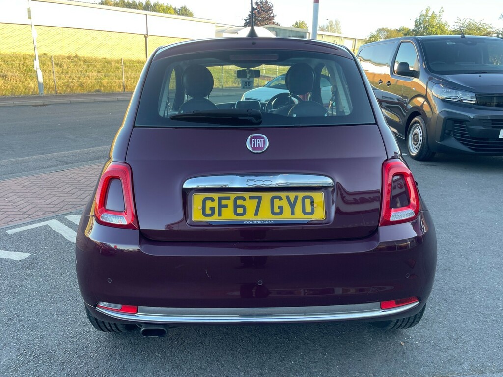 Fiat 500 Lounge 1.2 69Bhp GF67GYO Red #6