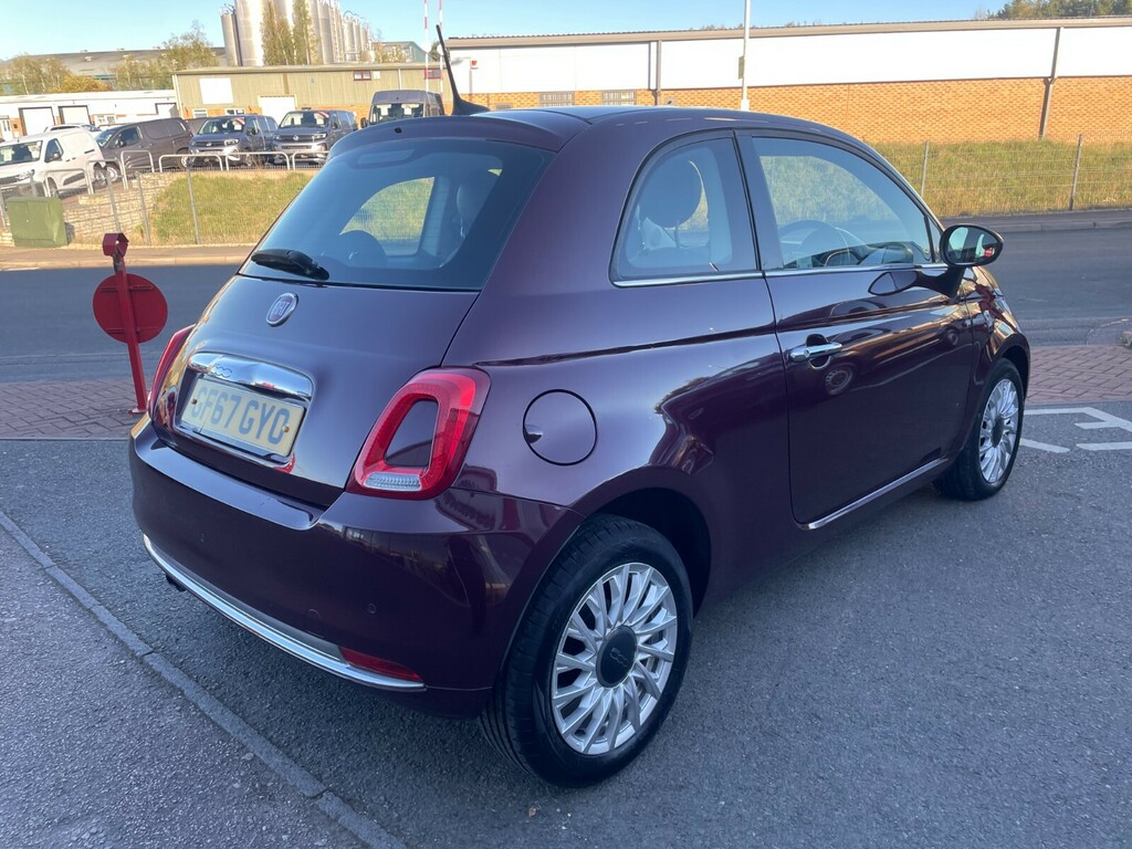 Fiat 500 Lounge 1.2 69Bhp GF67GYO Red #5