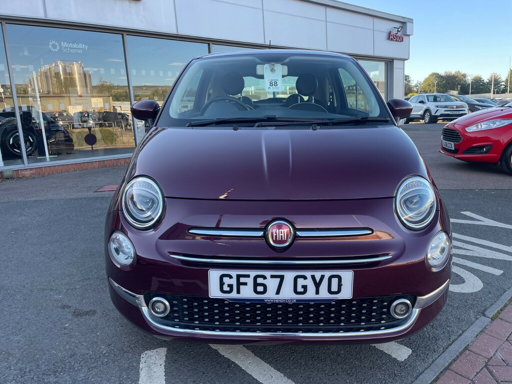 Fiat 500 Lounge 1.2 69Bhp GF67GYO Red #2