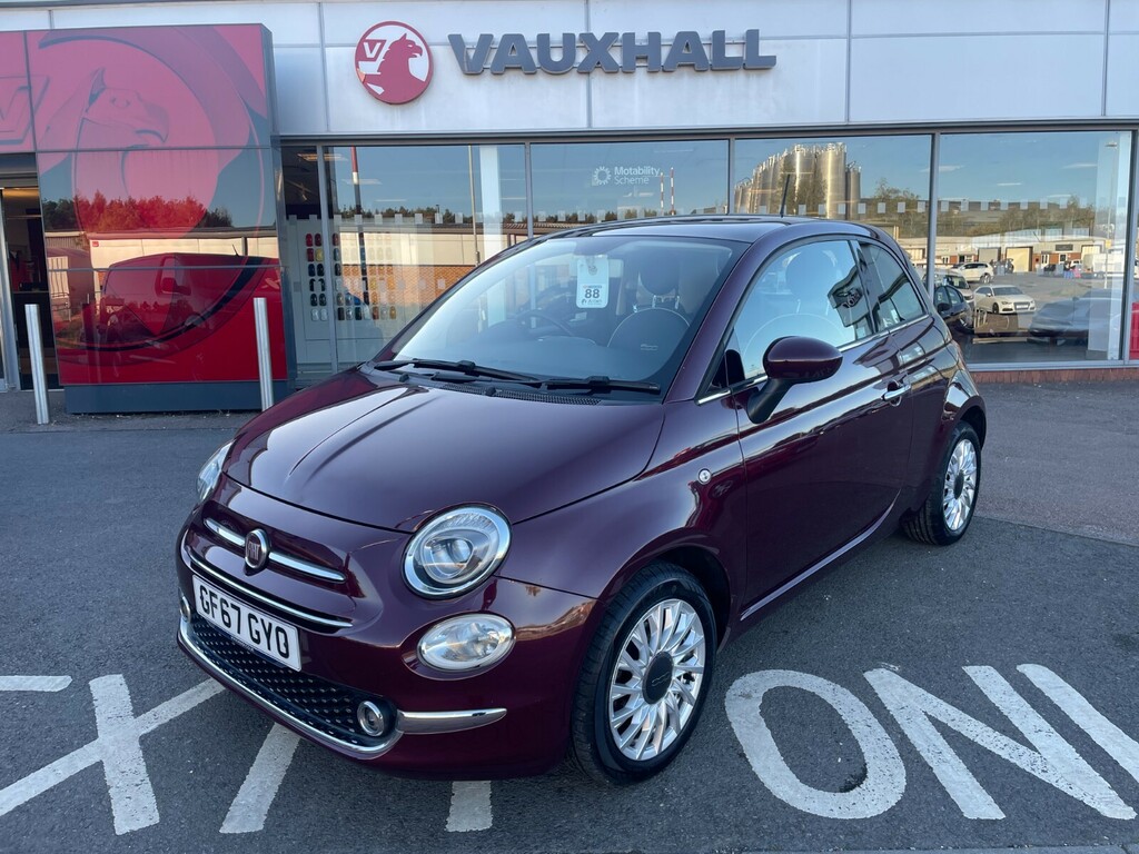 Fiat 500 Lounge 1.2 69Bhp Red
