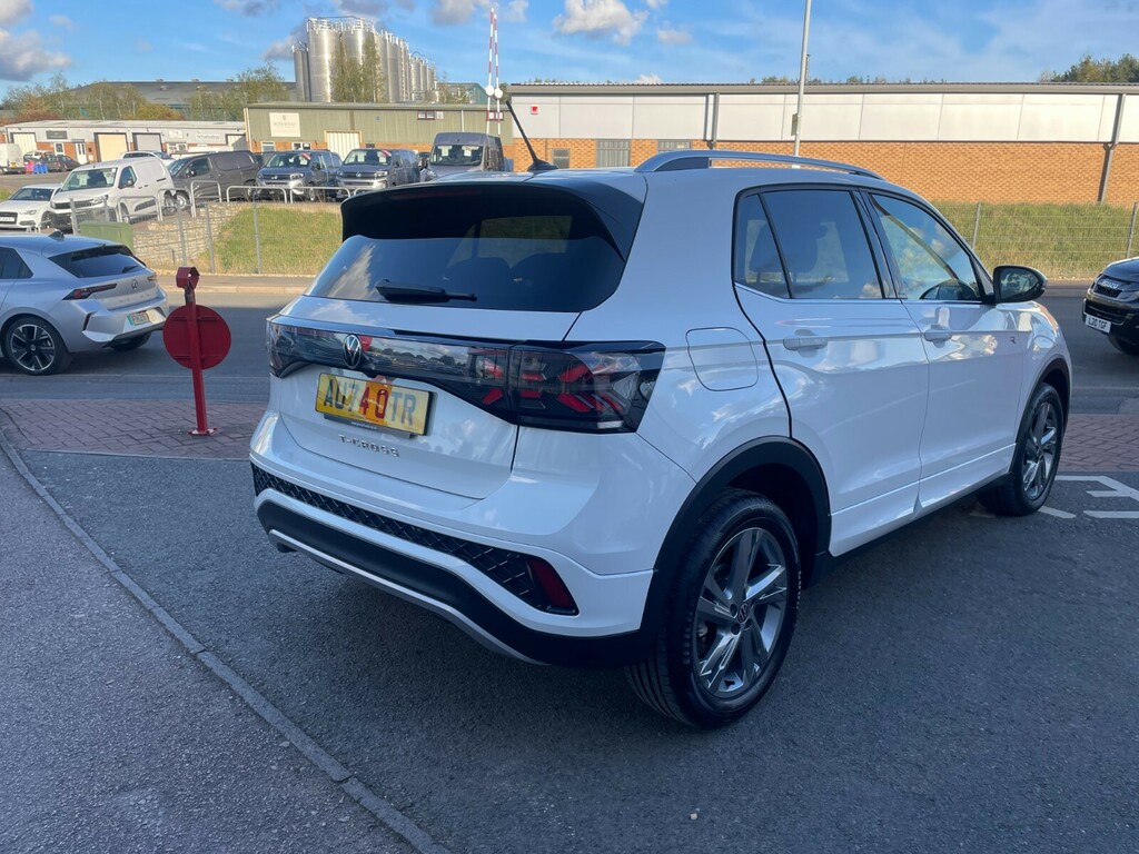 Volkswagen T-Cross R-line 1.5 Tsi 150Ps Dsg White #5