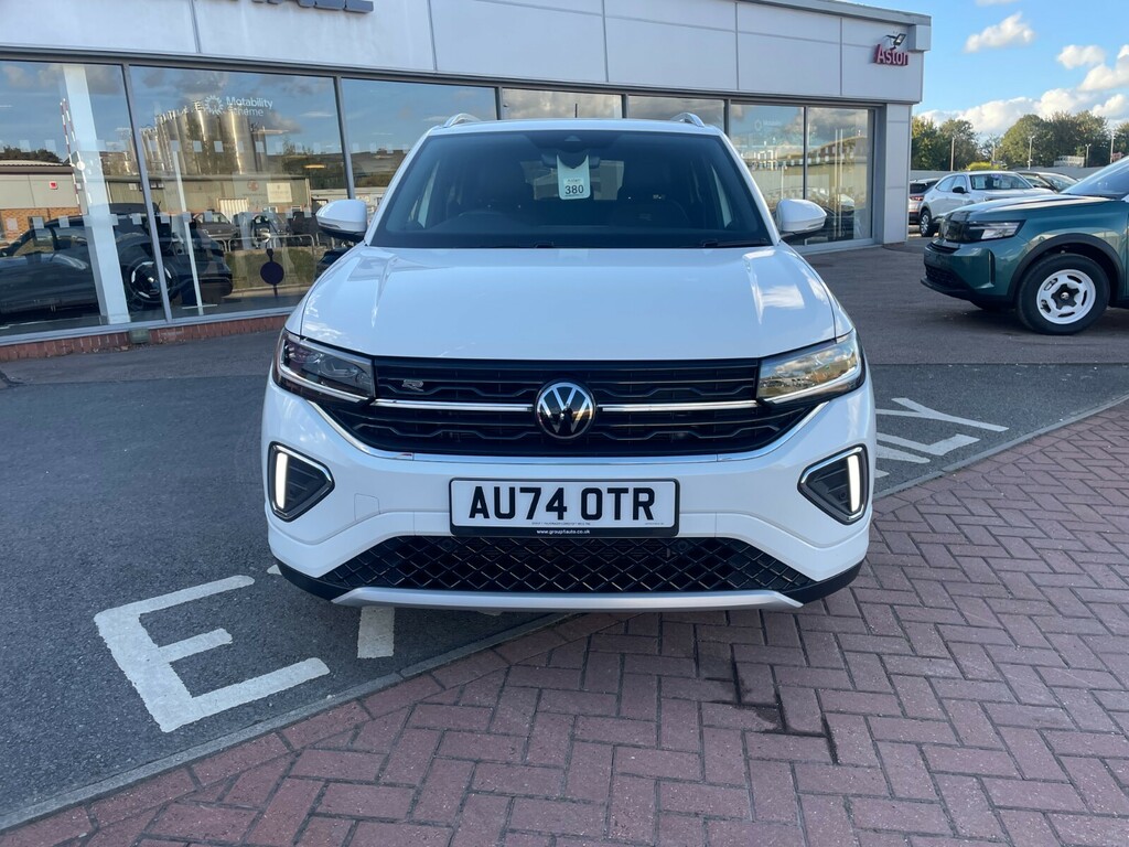 Volkswagen T-Cross R-line 1.5 Tsi 150Ps Dsg White #2