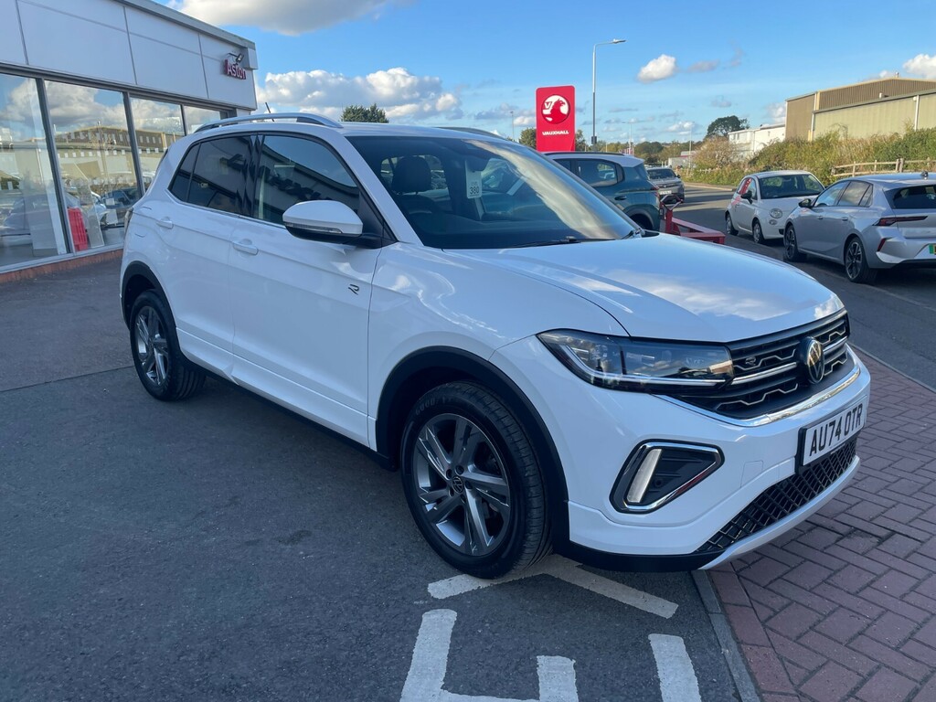 Volkswagen T-Cross R-line 1.5 Tsi 150Ps Dsg White #3