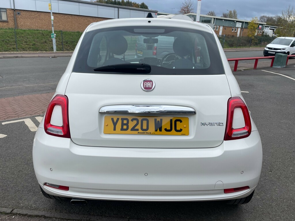 Fiat 500 Lounge 1.0 Mhev 70 White #4