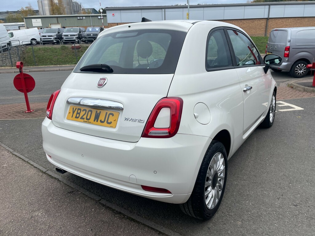 Fiat 500 Lounge 1.0 Mhev 70 White #5