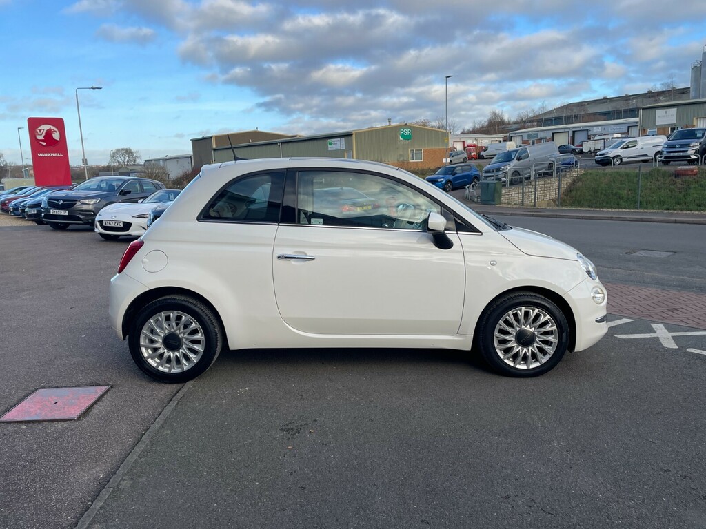 Fiat 500 Lounge 1.2 69 PL17CZJ White #6