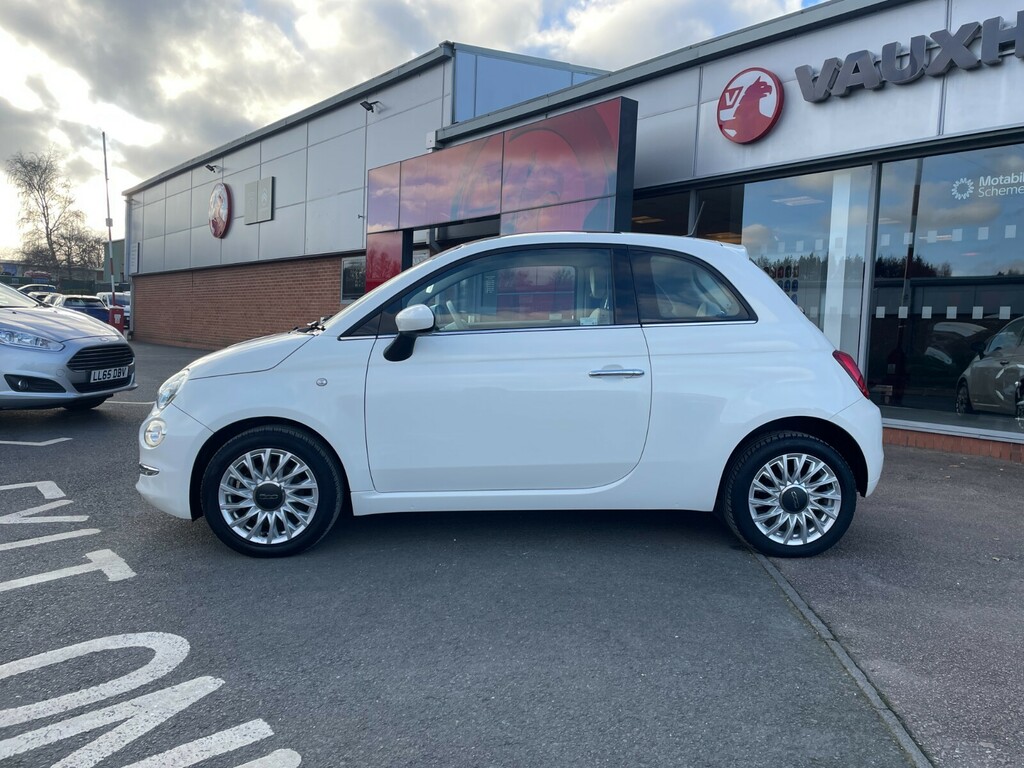 Fiat 500 Lounge 1.2 69 PL17CZJ White #2