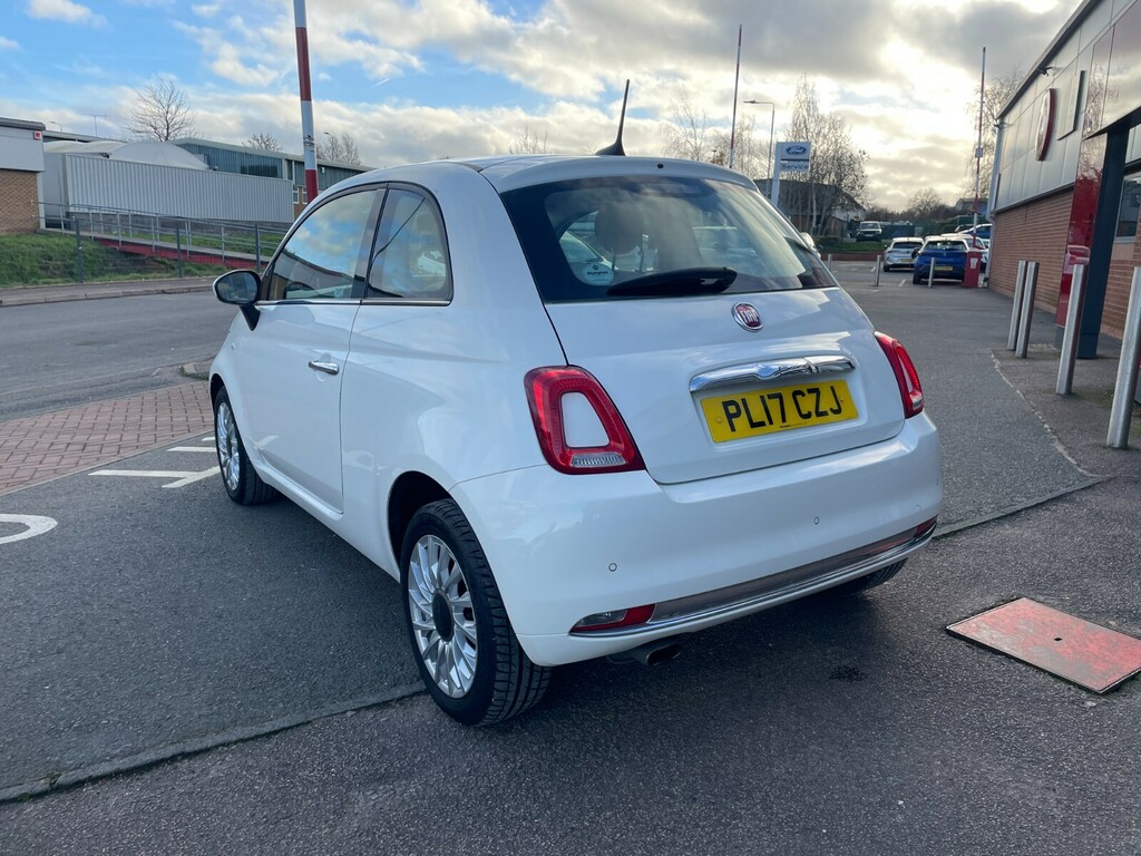 Fiat 500 Lounge 1.2 69 PL17CZJ White #3