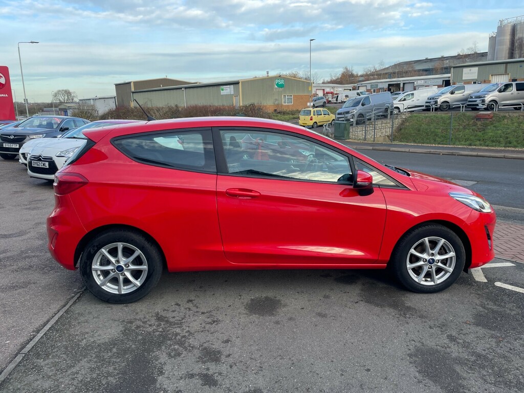 Ford Fiesta Zetec 1.1 Ti-vct 85Ps SO19VVK Red #4