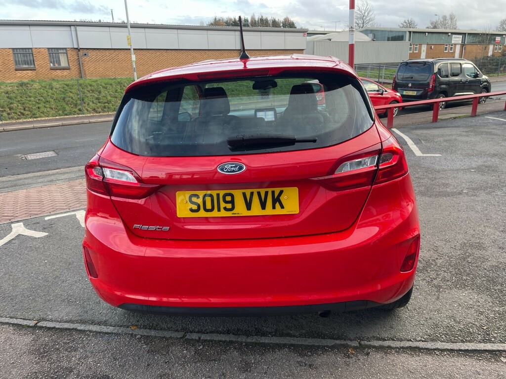 Ford Fiesta Zetec 1.1 Ti-vct 85Ps SO19VVK Red #3