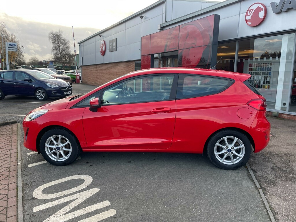 Ford Fiesta Zetec 1.1 Ti-vct 85Ps SO19VVK Red #2