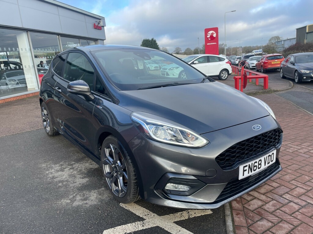 Ford Fiesta St-line 1.0T 100Ps Ecoboost FN68VDO Grey #3