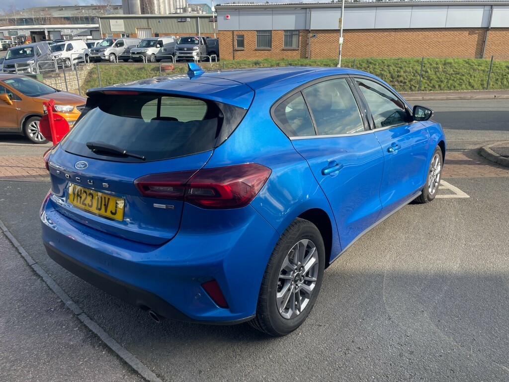 Ford Focus Titanium 1.0T 155Ps Ecoboost Mhev YH23DVJ Blue #5
