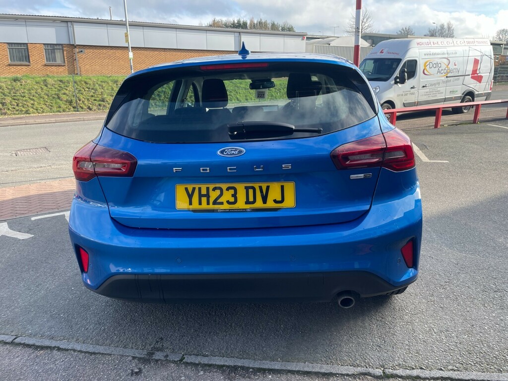 Ford Focus Titanium 1.0T 155Ps Ecoboost Mhev YH23DVJ Blue #4