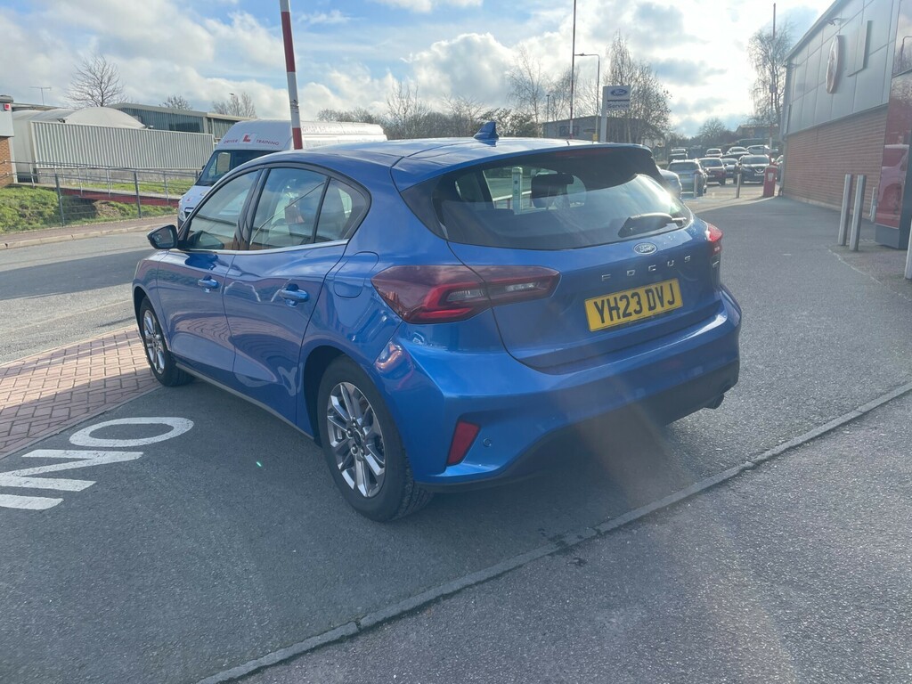 Ford Focus Titanium 1.0T 155Ps Ecoboost Mhev YH23DVJ Blue #3
