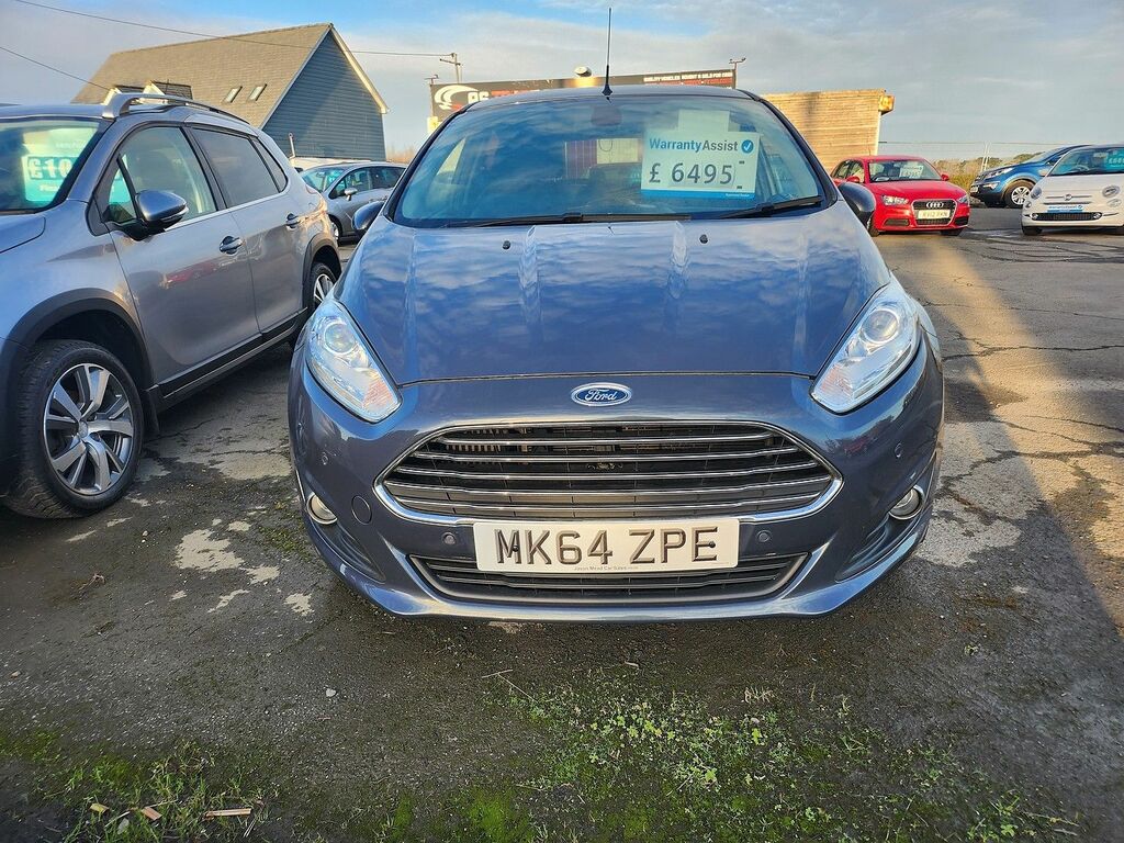 Ford Fiesta Titanium X 1.0T Ecoboost 100Ps Ss MK64ZPE Grey