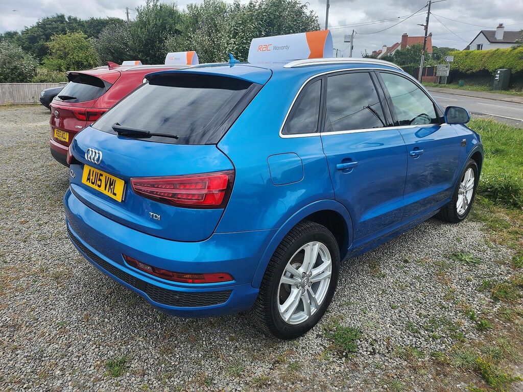 Audi Q3 2.0 Tdi S Line 150Ps AU15VML Blue #4