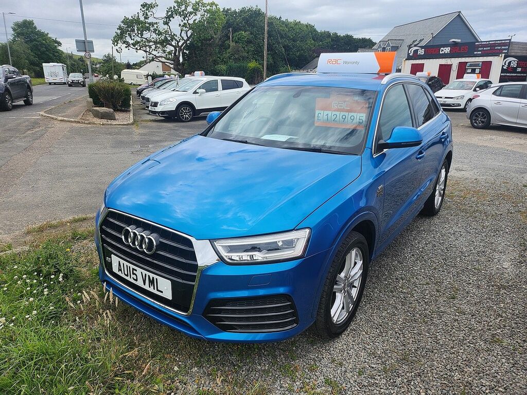 Audi Q3 2.0 Tdi S Line 150Ps AU15VML Blue #2