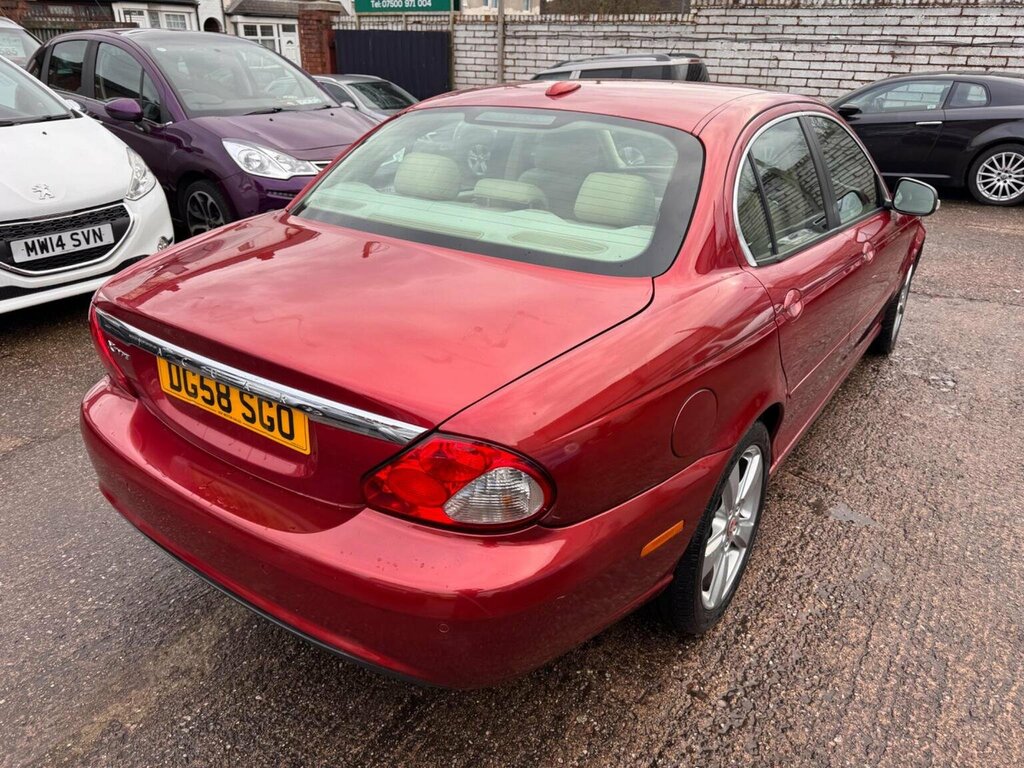 Jaguar X-Type Saloon 2.2D Dpf Se 200858 Red #3