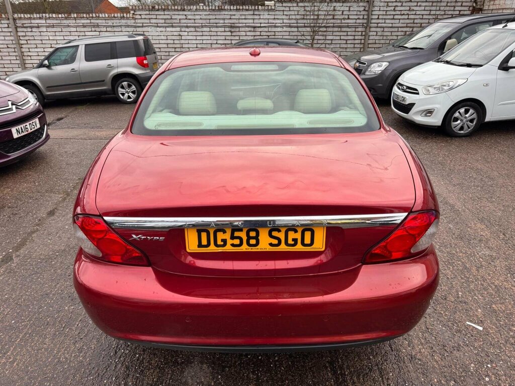 Jaguar X-Type Saloon 2.2D Dpf Se 200858 Red #4