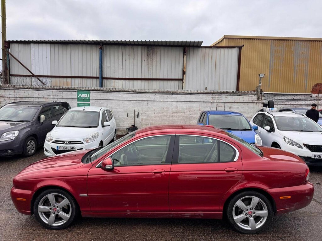 Jaguar X-Type Saloon 2.2D Dpf Se 200858 Red #6