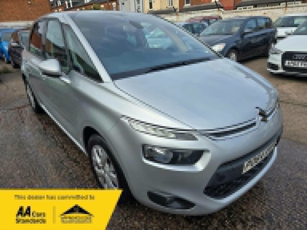 Citroen C4 Picasso Mpv 1.6 E-hdi Airdream Vtr Euro 5 Ss 2014 Silver