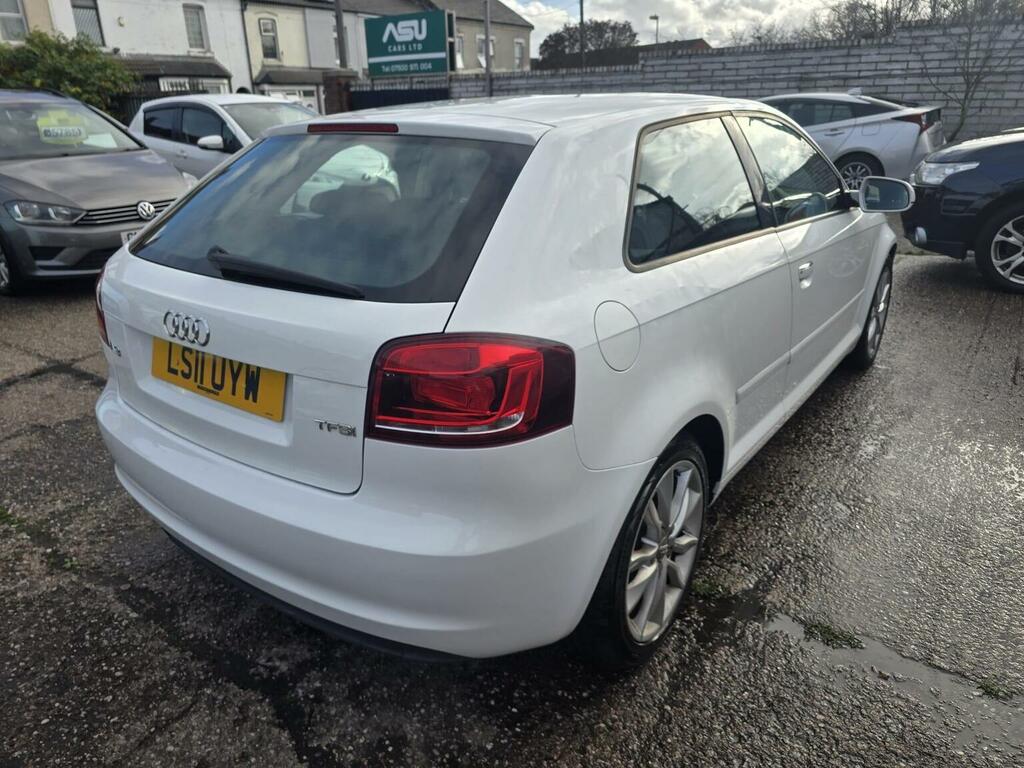 Audi A3 Hatchback 1.2 Tfsi Sport Euro 5 Ss 201111 White #3