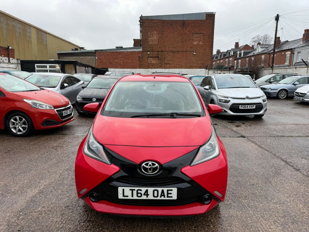 Toyota Aygo Hatchback 1.0 Vvt-i X-play Euro 5 Euro 5 2014 LT64OAE Red #6