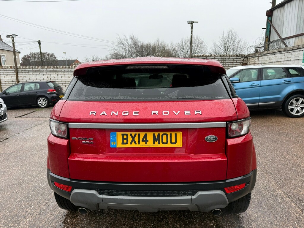 Land Rover Range Rover Evoque Suv 2.2 Sd4 Pure Tech 201414 BX14MOU Red #4