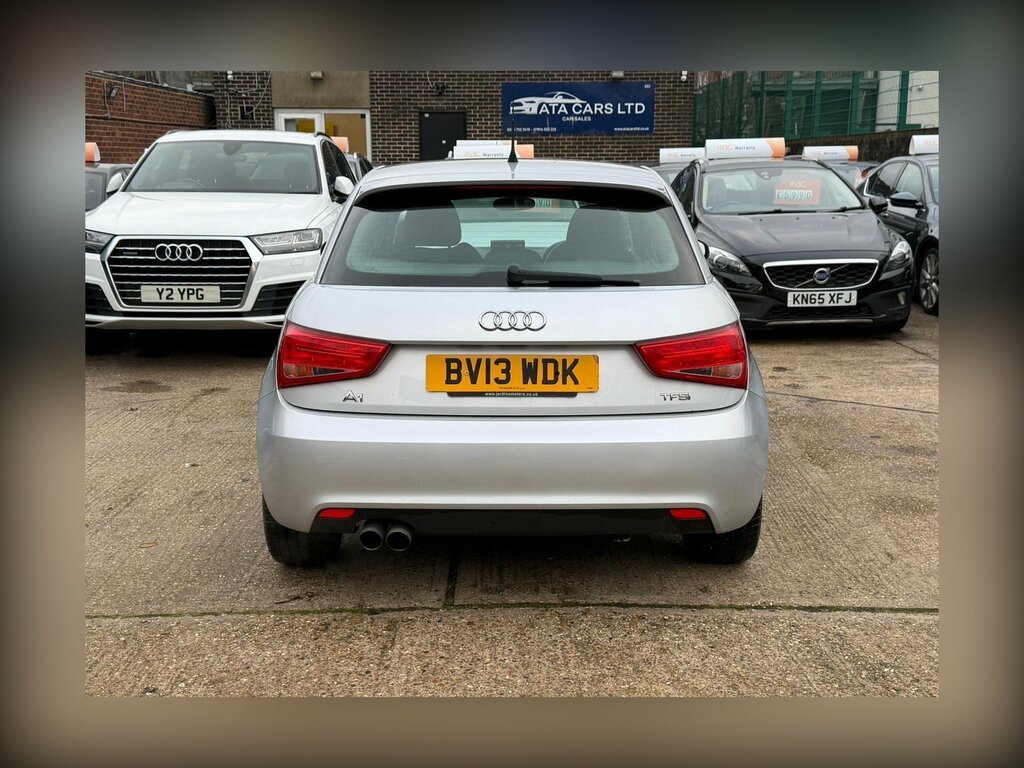 Audi A1 1.4 Tfsi Sport Sportback S Tronic Euro 5 Ss BV13WDK Silver #5