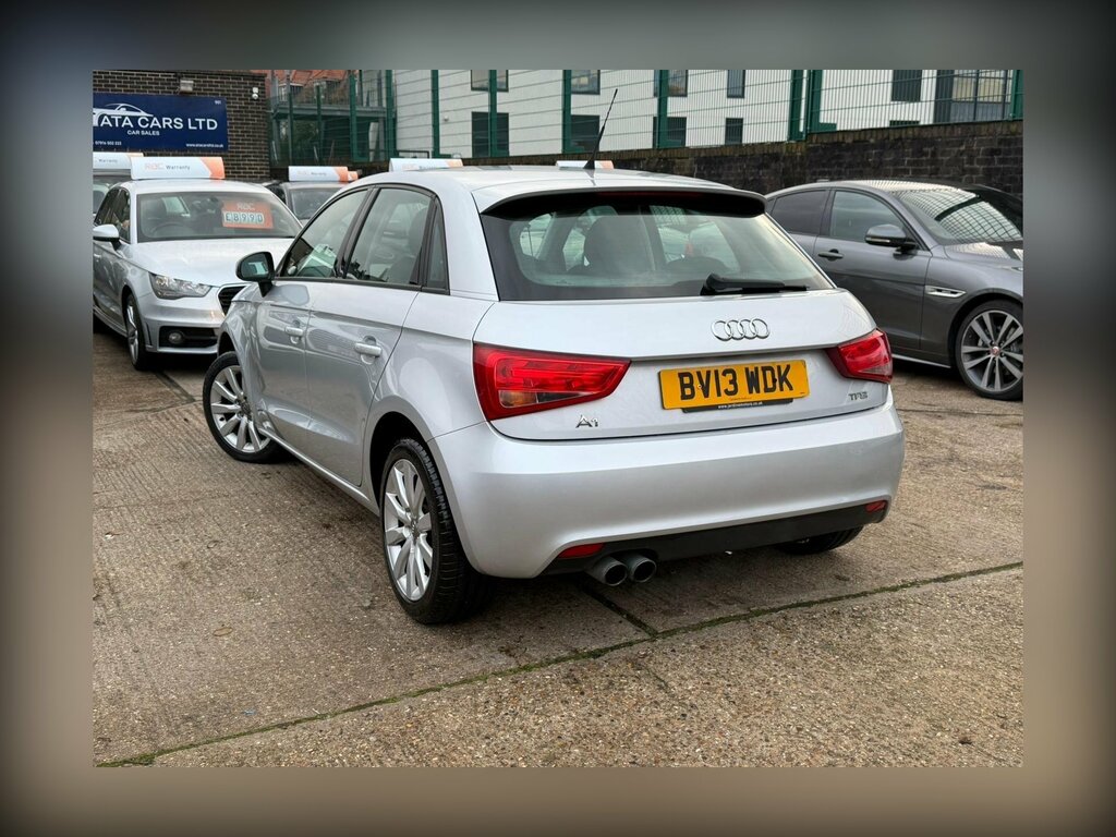 Audi A1 1.4 Tfsi Sport Sportback S Tronic Euro 5 Ss BV13WDK Silver #4