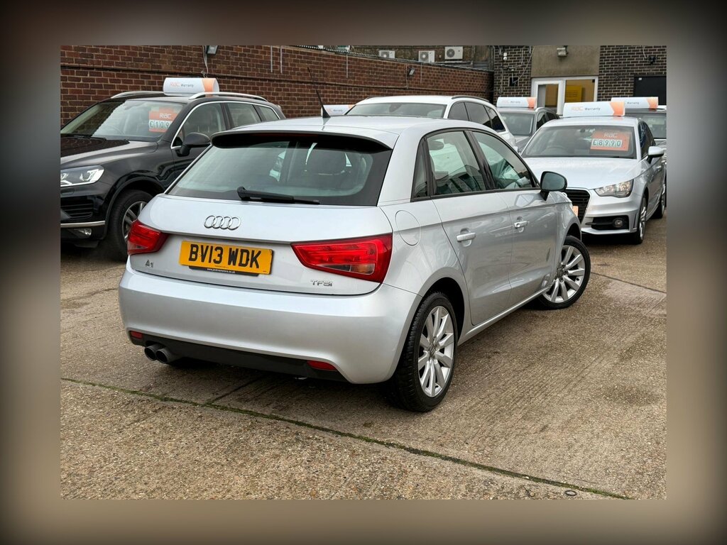 Audi A1 1.4 Tfsi Sport Sportback S Tronic Euro 5 Ss BV13WDK Silver #6