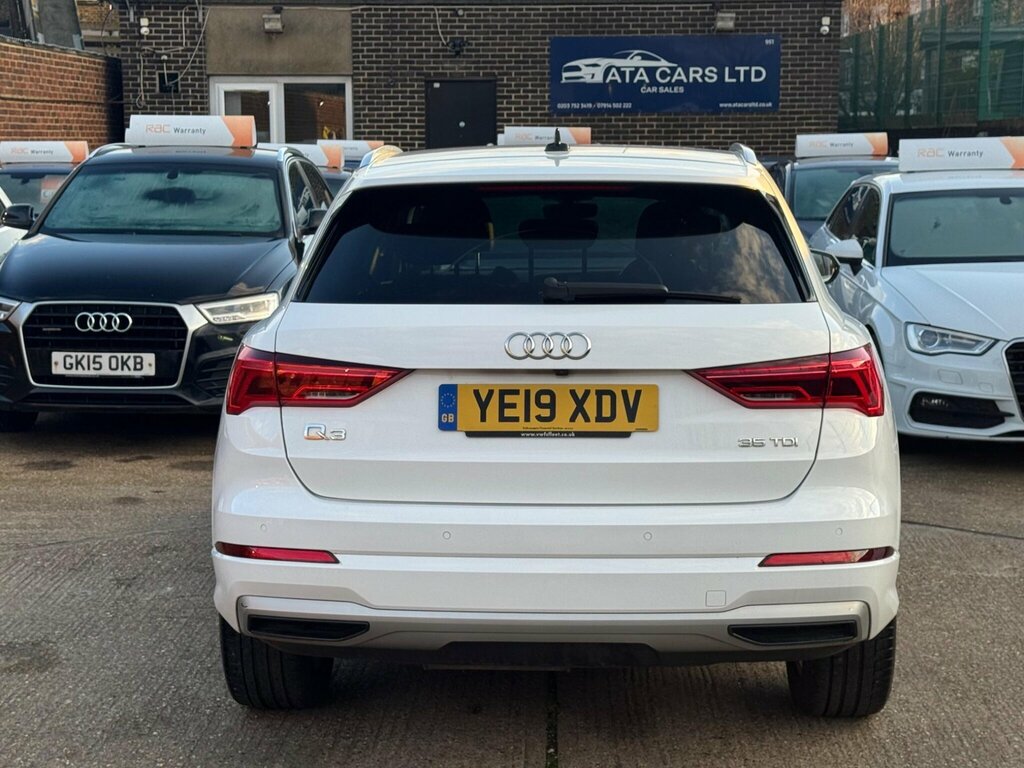 Audi Q3 2.0 Tdi 35 Sport S Tronic Euro 6 Ss YE19XDV White #6