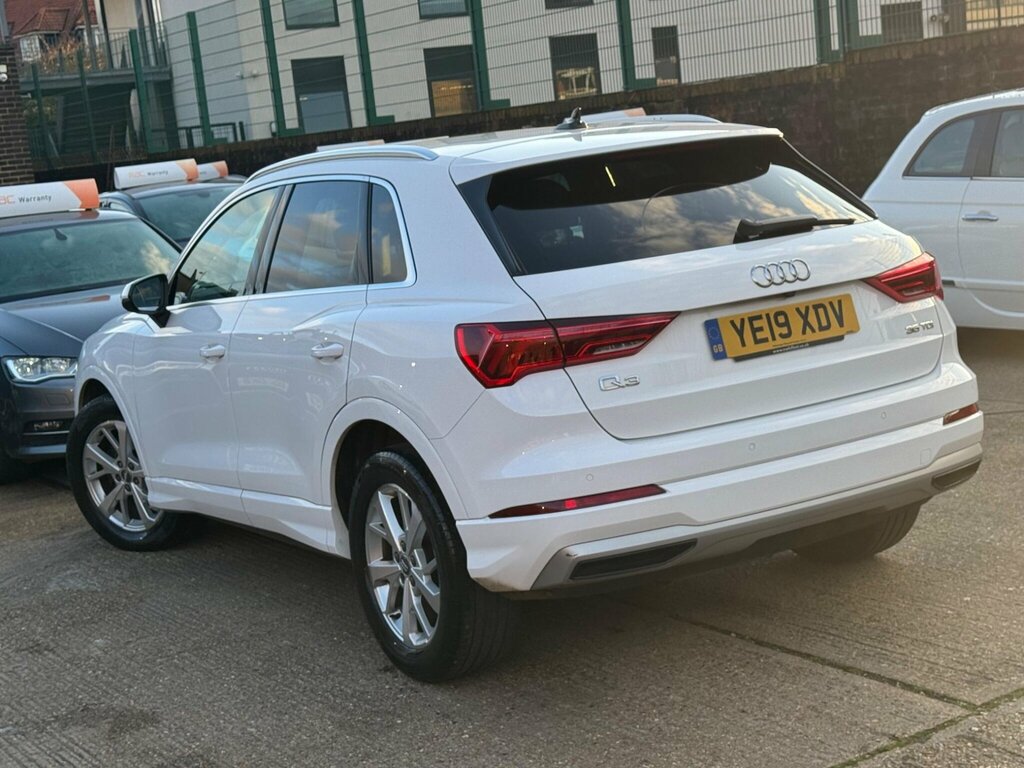 Audi Q3 2.0 Tdi 35 Sport S Tronic Euro 6 Ss YE19XDV White #5